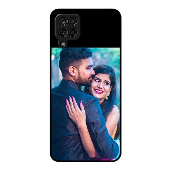 Galaxy M12 Custom Glass Phone Case - Upload Full Picture With Custom Color Design Galaxy M12 Custom Glass Phone Case - Upload Full Picture With Custom Color Design