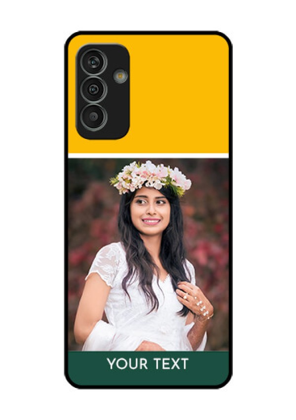 Galaxy M13 4G Photo Printing on Glass Case - Love You Design