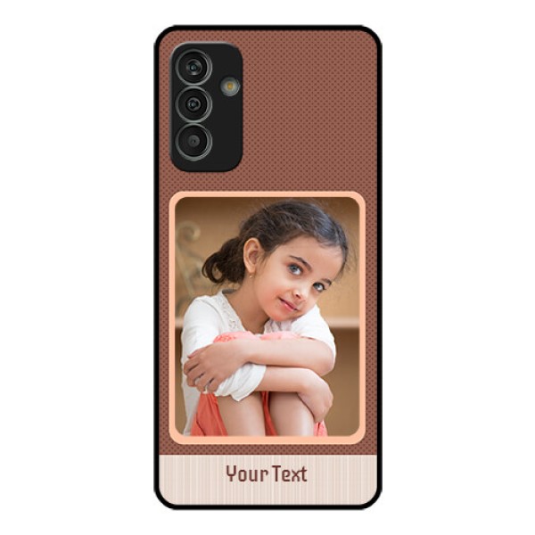 Galaxy M13 4G Custom Glass Phone Case - Simple Pic Upload Design Galaxy M13 4G Custom Glass Phone Case - Simple Pic Upload Design