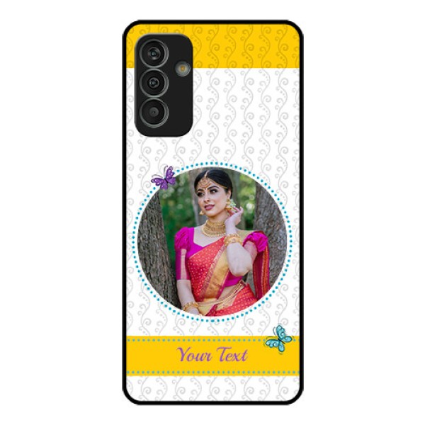 Galaxy M13 4G Custom Glass Mobile Case - Girls Premium Case Design