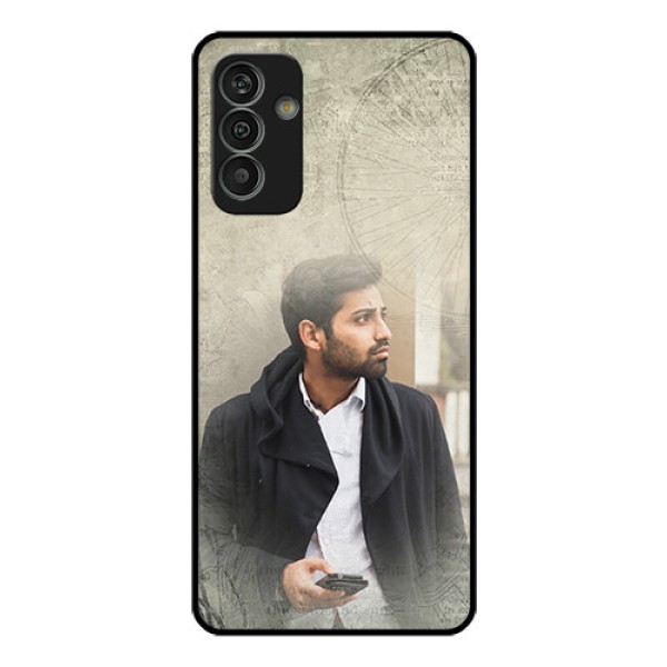 Galaxy M13 4G Custom Glass Phone Case - with vintage design