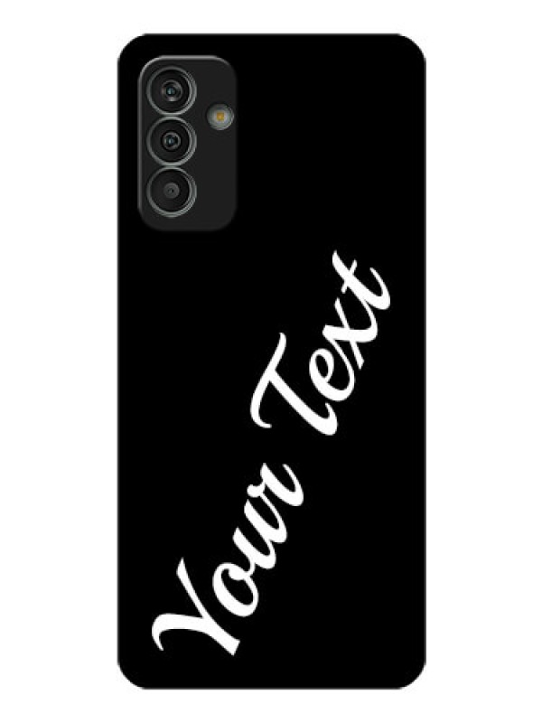 Custom Galaxy M13 4G Custom Glass Mobile Cover with Your Name