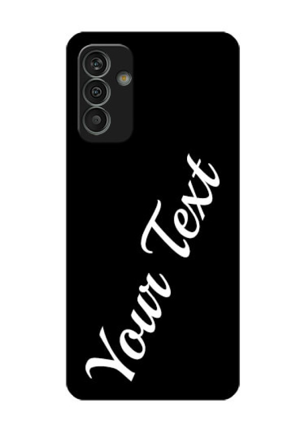 Galaxy M13 4G Custom Glass Mobile Cover with Your Name