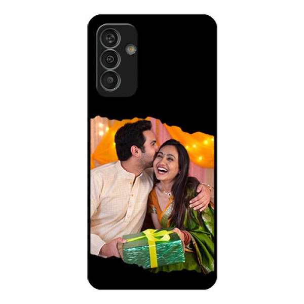 Galaxy M13 4G Custom Glass Phone Case - Tear-off Design