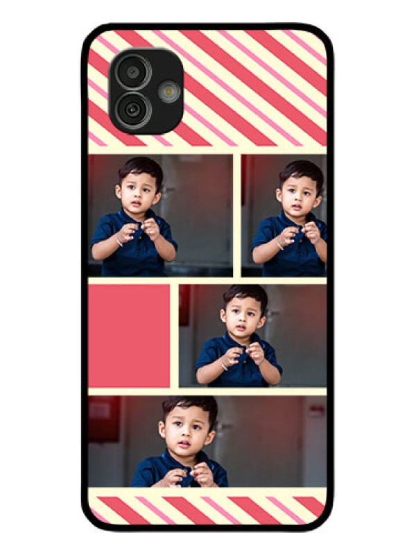 Custom Samsung Galaxy M13 5G Personalized Glass Phone Case - Picture Upload Mobile Case Design