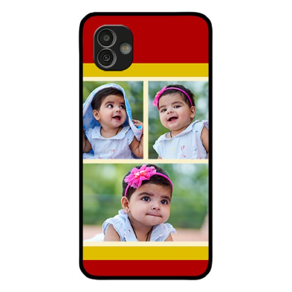 Samsung Galaxy M13 5G Custom Glass Mobile Case - Multiple Pic Upload Design Samsung Galaxy M13 5G Custom Glass Mobile Case - Multiple Pic Upload Design