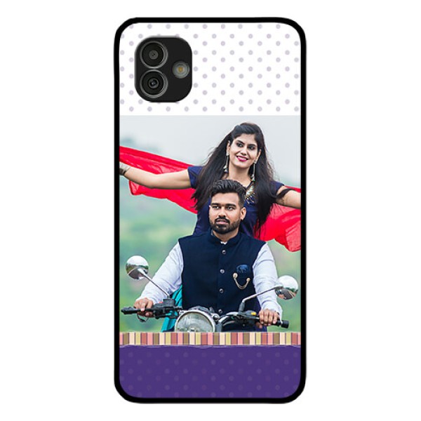Samsung Galaxy M13 5G Photo Printing on Glass Case - Cute Family Design Samsung Galaxy M13 5G Photo Printing on Glass Case - Cute Family Design