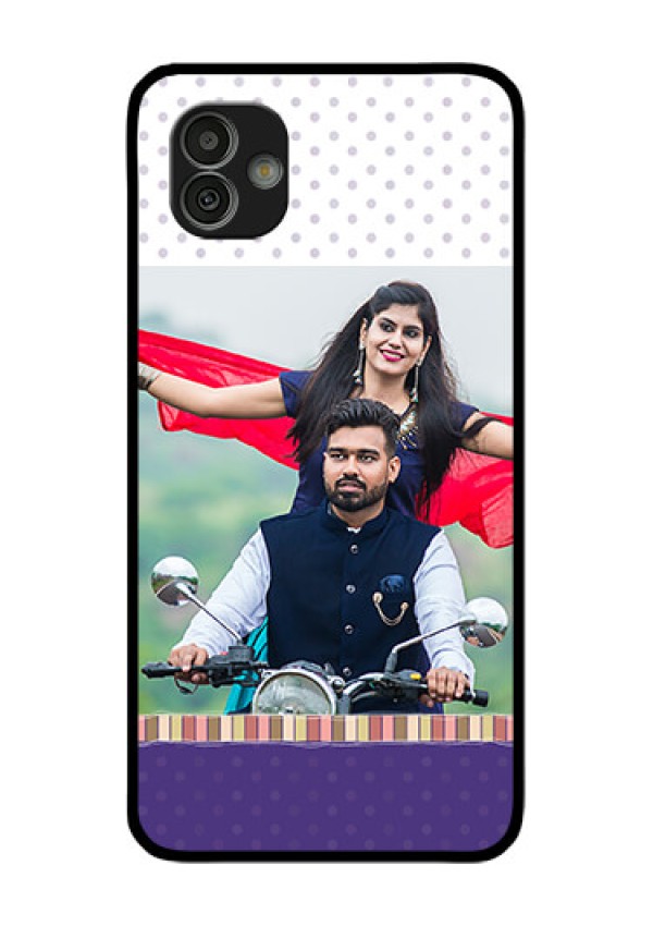 Samsung Galaxy M13 5G Photo Printing on Glass Case - Cute Family Design