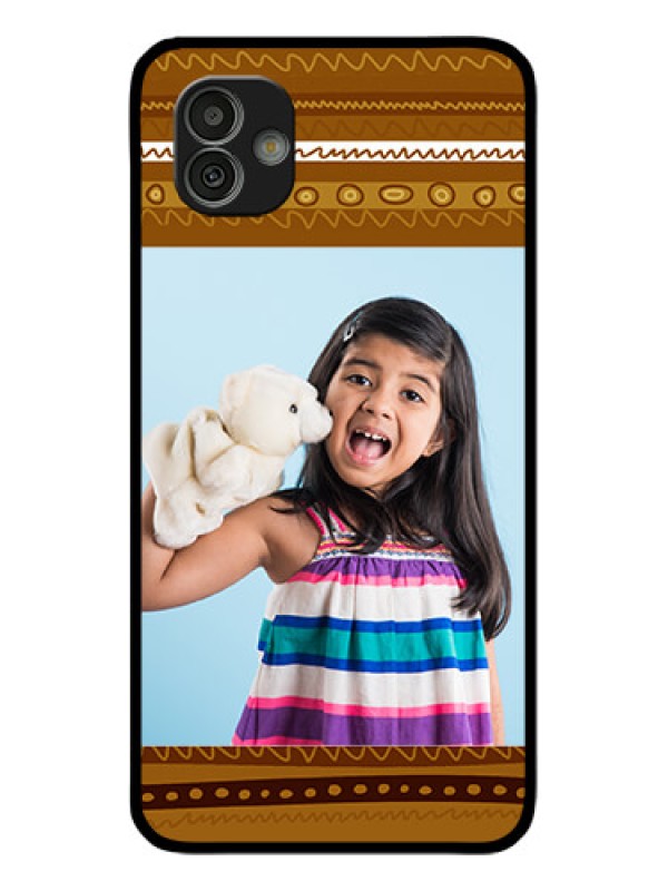 Custom Samsung Galaxy M13 5G Custom Glass Phone Case - Friends Picture Upload Design