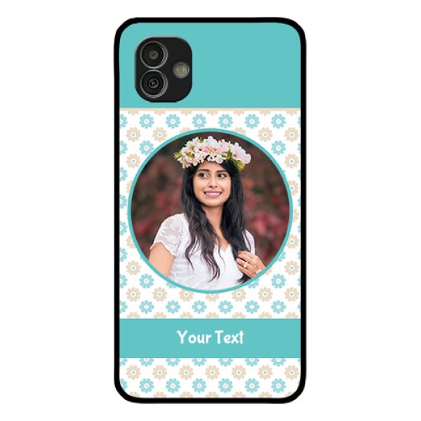 Samsung Galaxy M13 5G Custom Glass Mobile Case - Beautiful Flowers Design Samsung Galaxy M13 5G Custom Glass Mobile Case - Beautiful Flowers Design
