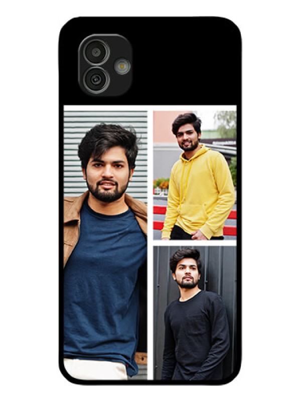 Custom Samsung Galaxy M13 5G Photo Printing on Glass Case - Upload Multiple Picture Design