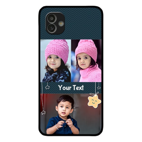 Samsung Galaxy M13 5G Custom Glass Mobile Case - Hanging Stars Design