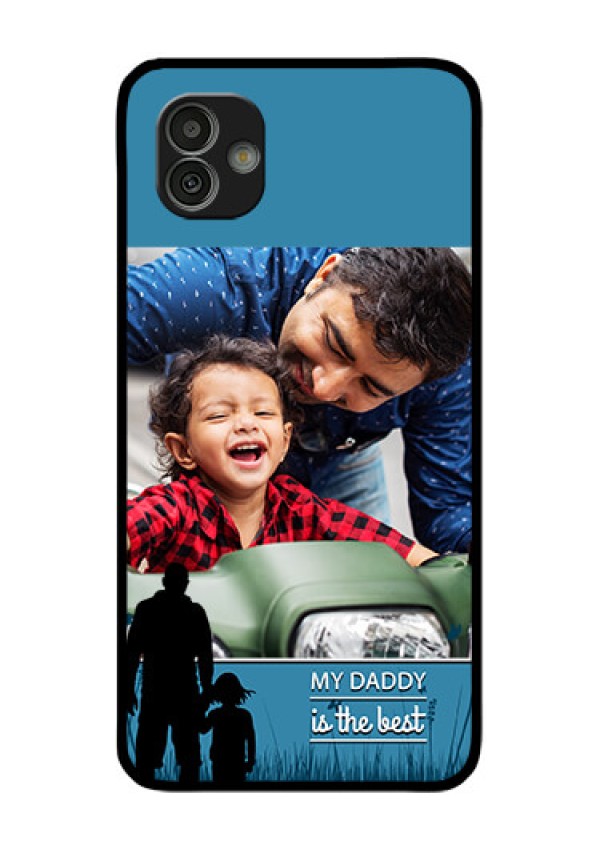 Samsung Galaxy M13 5G Custom Glass Mobile Case - Best dad design