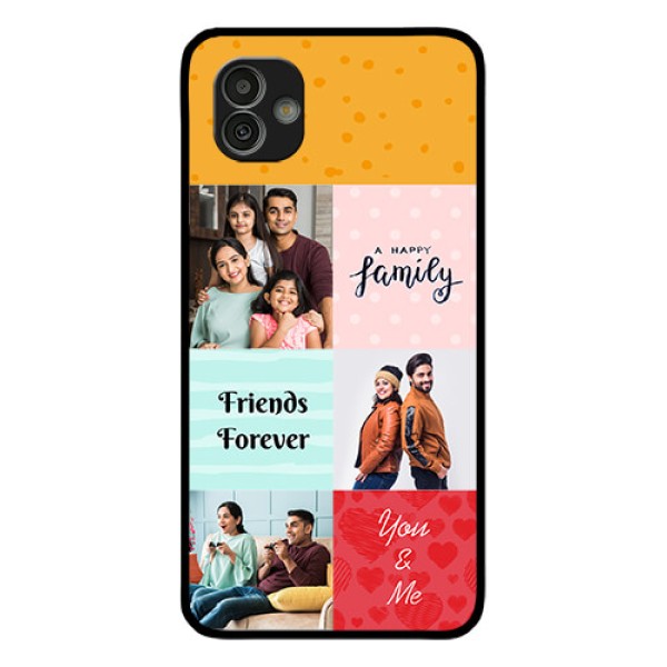 Samsung Galaxy M13 5G Personalized Glass Phone Case - Images with Quotes Design Samsung Galaxy M13 5G Personalized Glass Phone Case - Images with Quotes Design