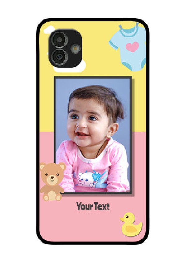 Samsung Galaxy M13 5G Photo Printing on Glass Case - Kids 2 Color Design