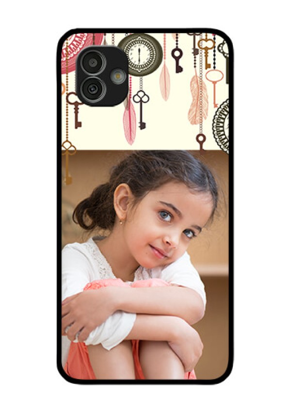 Samsung Galaxy M13 5G Custom Glass Mobile Case - Boho Style Design