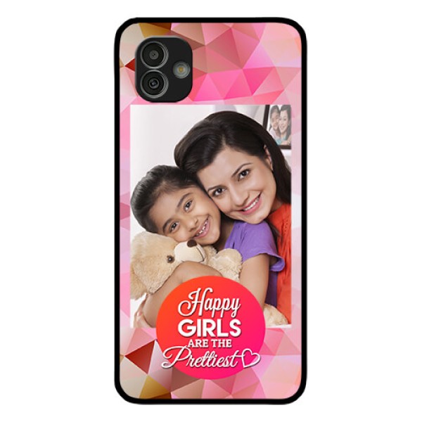 Samsung Galaxy M13 5G Photo Printing on Glass Case - Abstract Triangle Design Samsung Galaxy M13 5G Photo Printing on Glass Case - Abstract Triangle Design