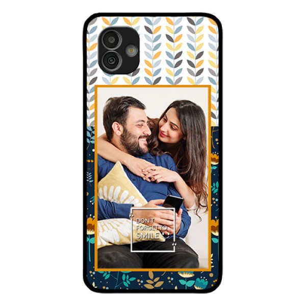 Samsung Galaxy M13 5G Custom Glass Mobile Case - Pattern Design