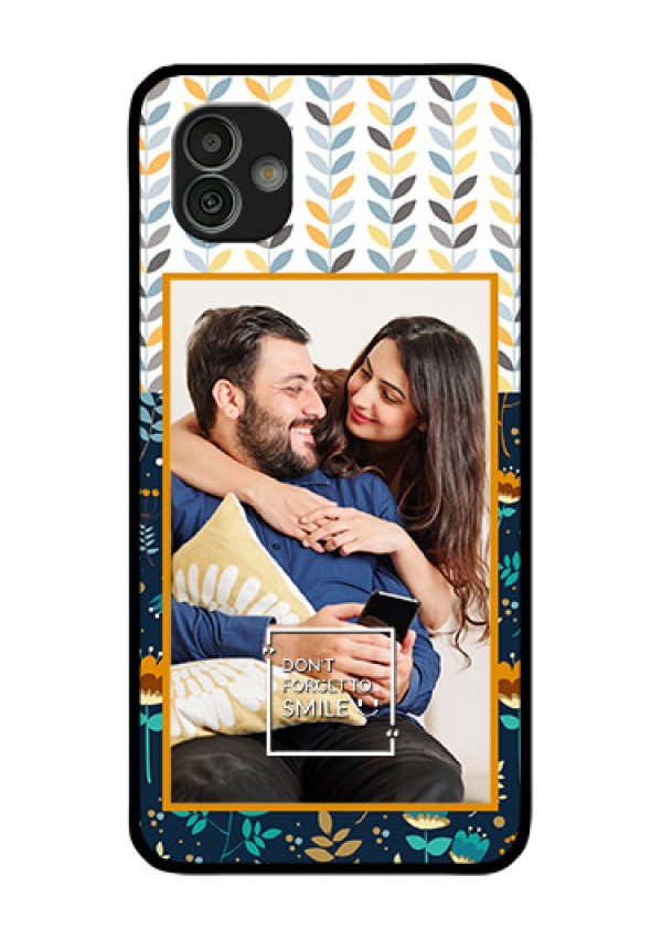 Samsung Galaxy M13 5G Custom Glass Mobile Case - Pattern Design