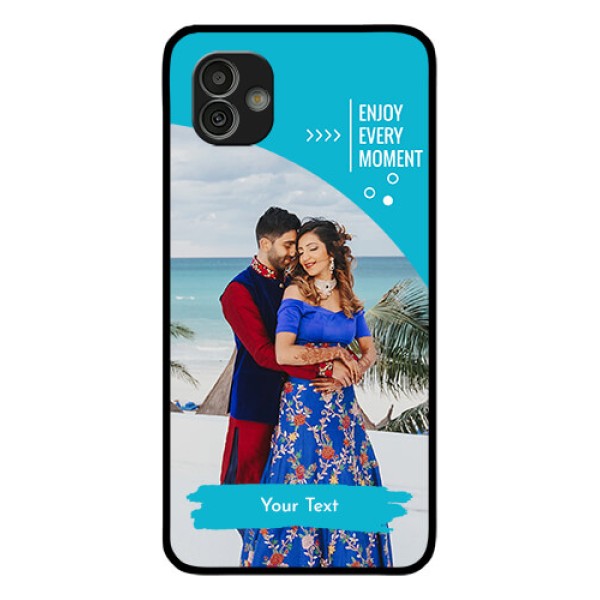 Samsung Galaxy M13 5G Custom Glass Mobile Case - Happy Moment Design