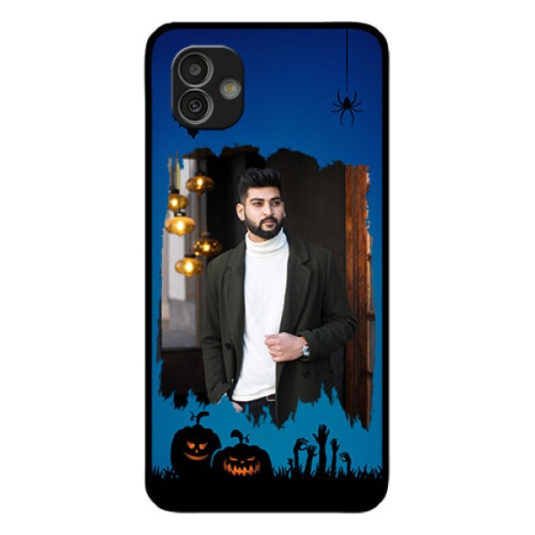 Samsung Galaxy M13 5G Photo Printing on Glass Case - with pro Halloween design Samsung Galaxy M13 5G Photo Printing on Glass Case - with pro Halloween design