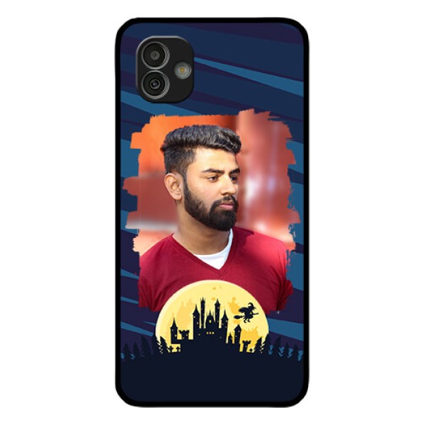 Samsung Galaxy M13 5G Photo Printing on Glass Case - Halloween Witch Design Samsung Galaxy M13 5G Photo Printing on Glass Case - Halloween Witch Design
