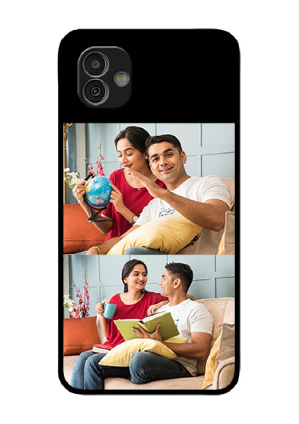 Samsung Galaxy M13 5G 2 Images on Glass Phone Cover