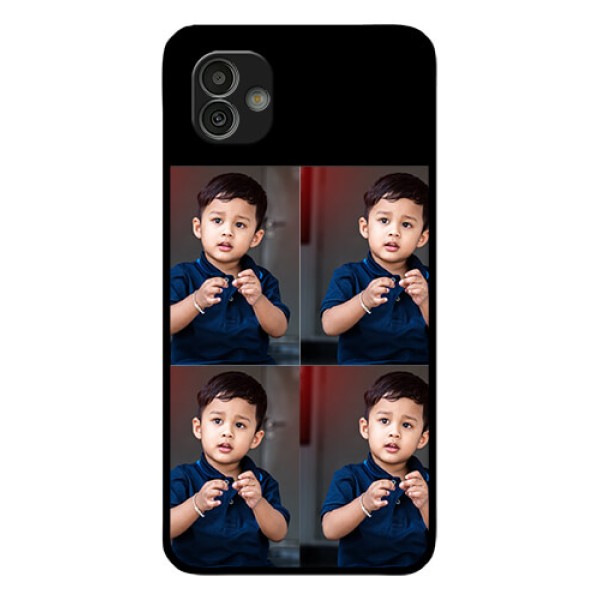 Samsung Galaxy M13 5G 4 Image Holder on Glass Mobile Cover