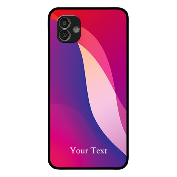 Galaxy M13 5G Personalized Glass Phone Case - Digital abstract Overlap Design Galaxy M13 5G Personalized Glass Phone Case - Digital abstract Overlap Design