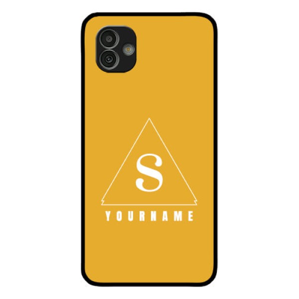 Galaxy M13 5G Personalized Glass Phone Case - simple triangle Design Galaxy M13 5G Personalized Glass Phone Case - simple triangle Design