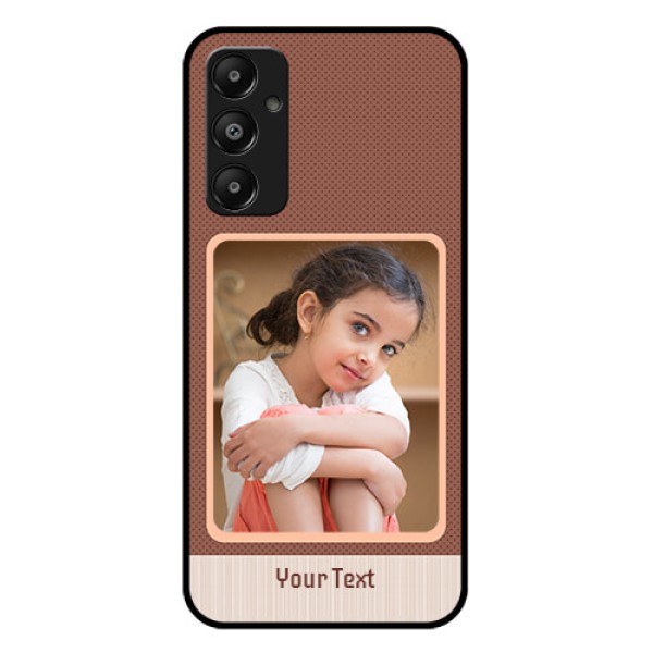 Galaxy M14 4G Custom Glass Phone Case - Simple Pic Upload Design Galaxy M14 4G Custom Glass Phone Case - Simple Pic Upload Design