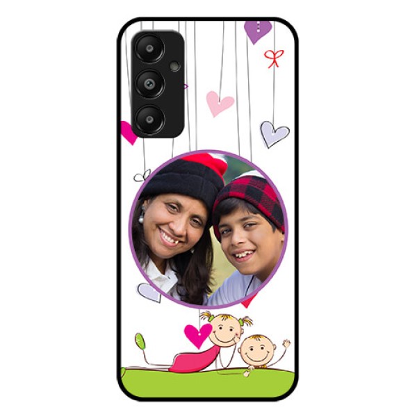 Galaxy M14 4G Custom Glass Phone Case - Cute Kids Phone Case Design