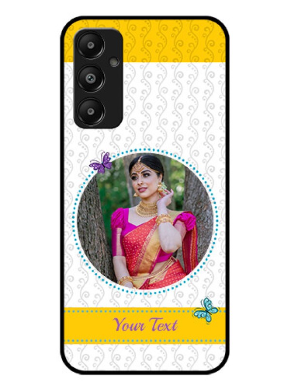 Custom Galaxy M14 4G Custom Glass Phone Case - Girls Premium Case Design