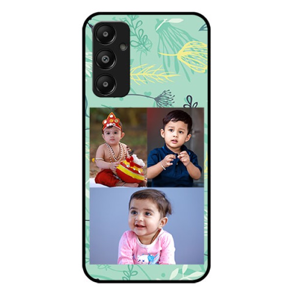 Galaxy M14 4G Custom Glass Phone Case - Forever Family Design