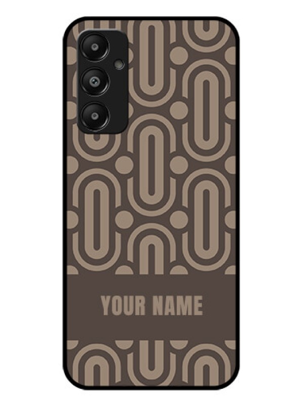 Custom Galaxy M14 4G Custom Glass Phone Case - Captivating Zero Pattern Design