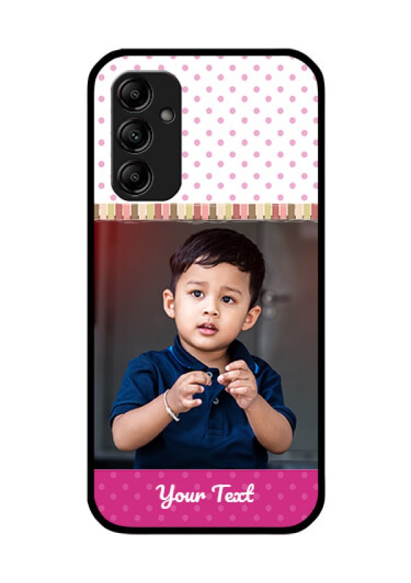 Galaxy M14 5G Photo Printing on Glass Case - Cute Girls Cover Design
