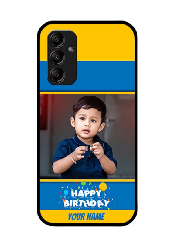 Galaxy M14 5G Custom Glass Mobile Case - Birthday Wishes Design