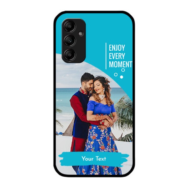Galaxy M14 5G Custom Glass Mobile Case - Happy Moment Design