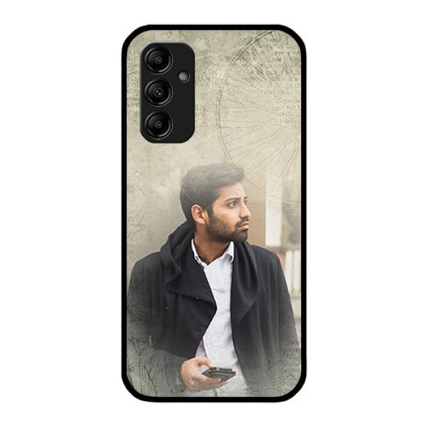 Galaxy M14 5G Custom Glass Phone Case - with vintage design