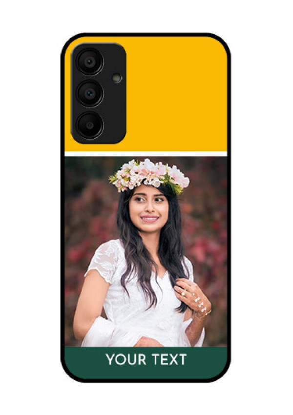 Galaxy M15 5G Custom Glass Phone Case - Love You Design