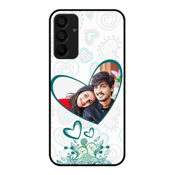 Galaxy M15 5G Custom Glass Phone Case - Premium Couple Design Galaxy M15 5G Custom Glass Phone Case - Premium Couple Design