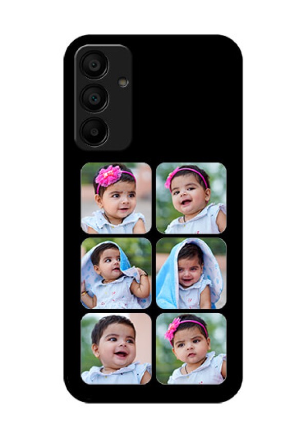 Galaxy M15 5G Custom Glass Phone Case - Multiple Pictures Design