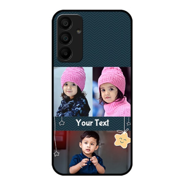 Galaxy M15 5G Custom Glass Phone Case - Hanging Stars Design