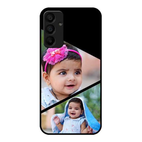 Galaxy M15 5G Custom Glass Phone Case - Semi Cut Design