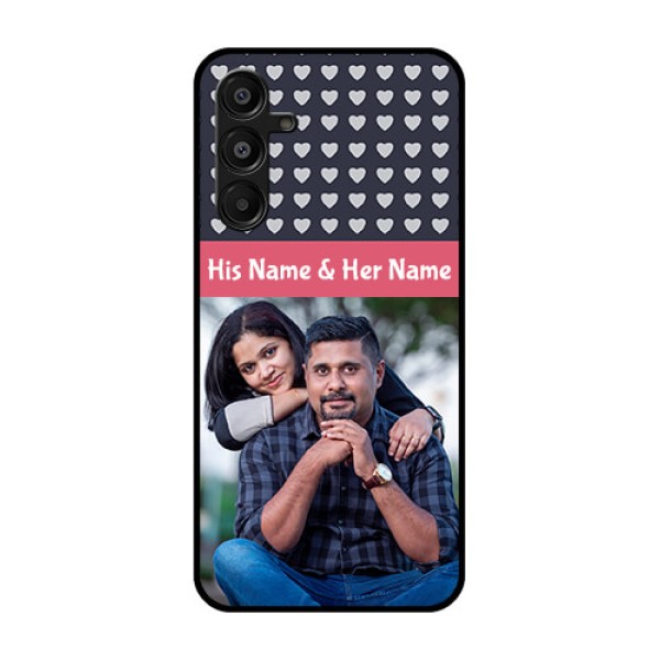 Galaxy M16 5G Custom Glass Phone Case - Love Symbols Design