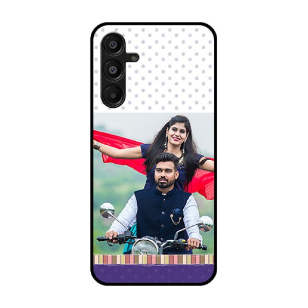 Galaxy M16 5G Custom Glass Phone Case - Cute Family Design