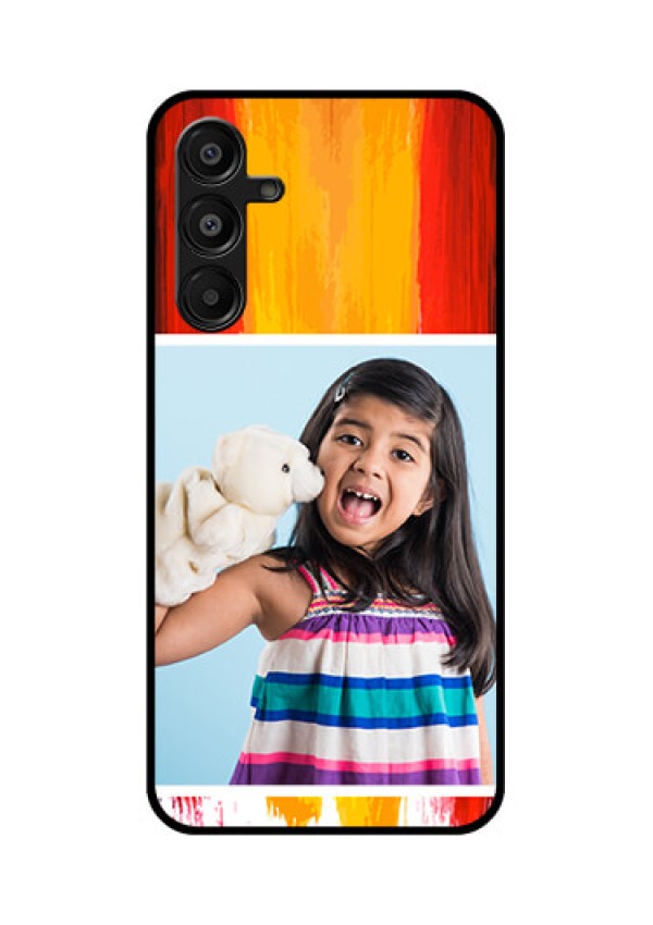 Galaxy M16 5G Custom Glass Phone Case - Multi Color Design