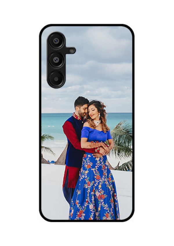Galaxy M16 5G Custom Glass Phone Case - Upload Full Picture Design