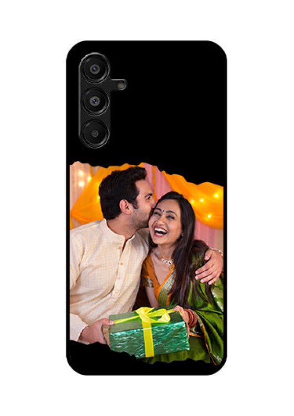 Galaxy M16 5G Custom Glass Phone Case - Tear - Off Design