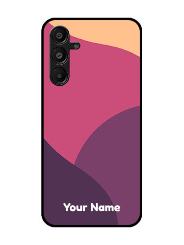 Custom Galaxy M16 5G Custom Glass Phone Case - Mixed Multi - Colour Abstract Art Design